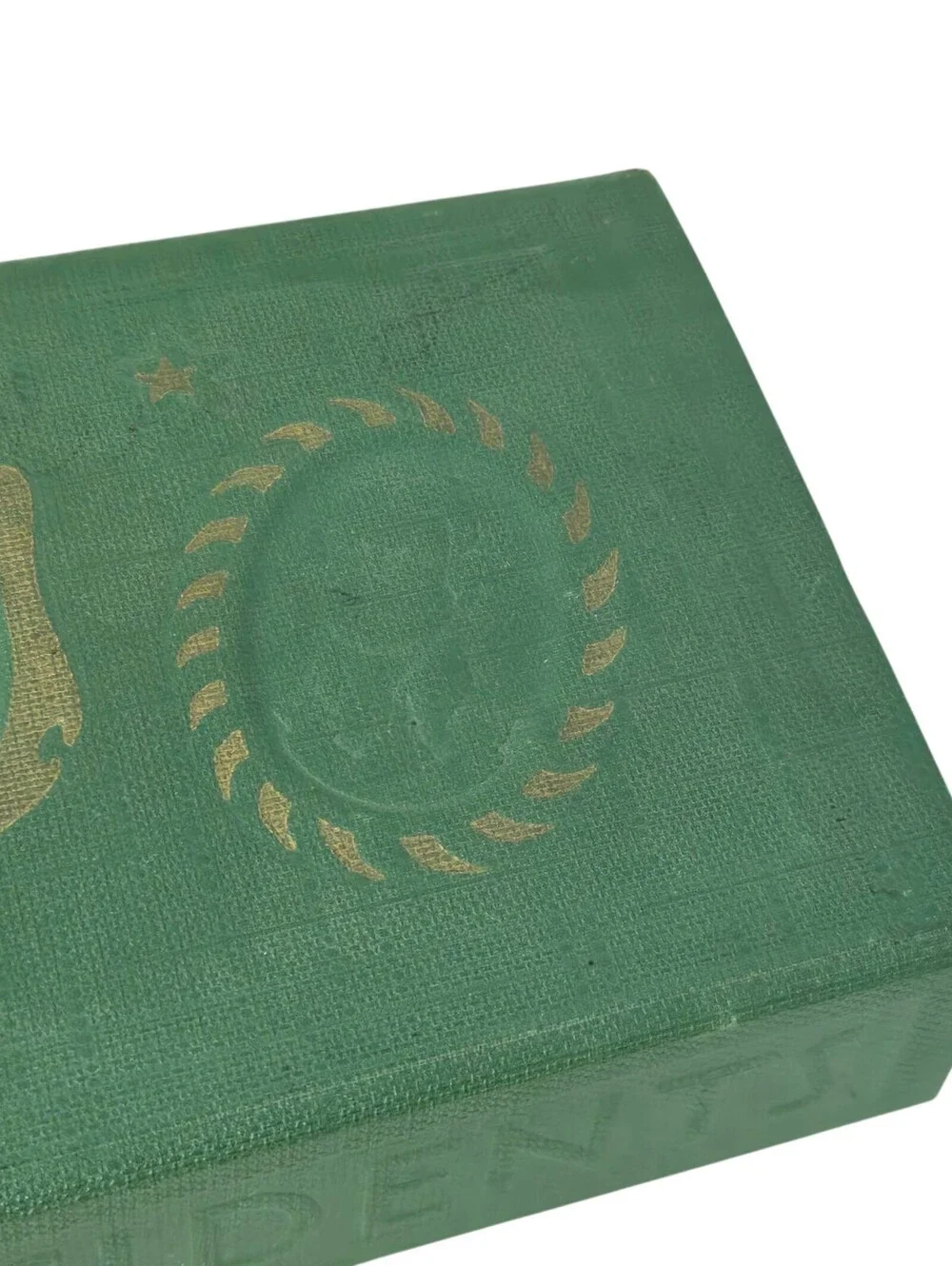 1940s Pencil Case Our Presidents Green Stationary Case Green Made In The USA